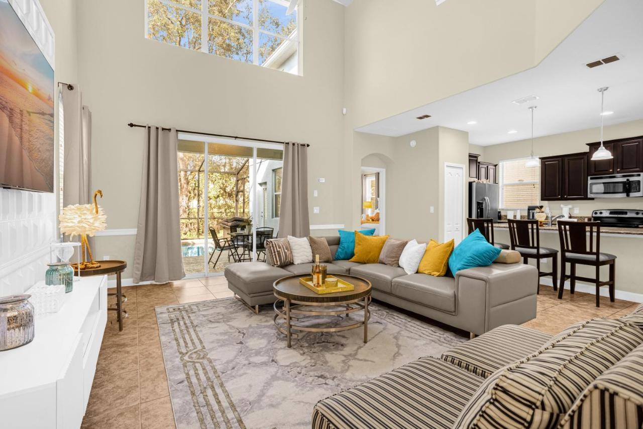 Light Yellow Home Lift Your Mood Near Disney 5Beds Kissimmee Extérieur photo