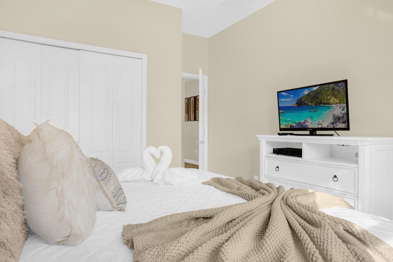 Light Yellow Home Lift Your Mood Near Disney 5Beds Kissimmee Extérieur photo