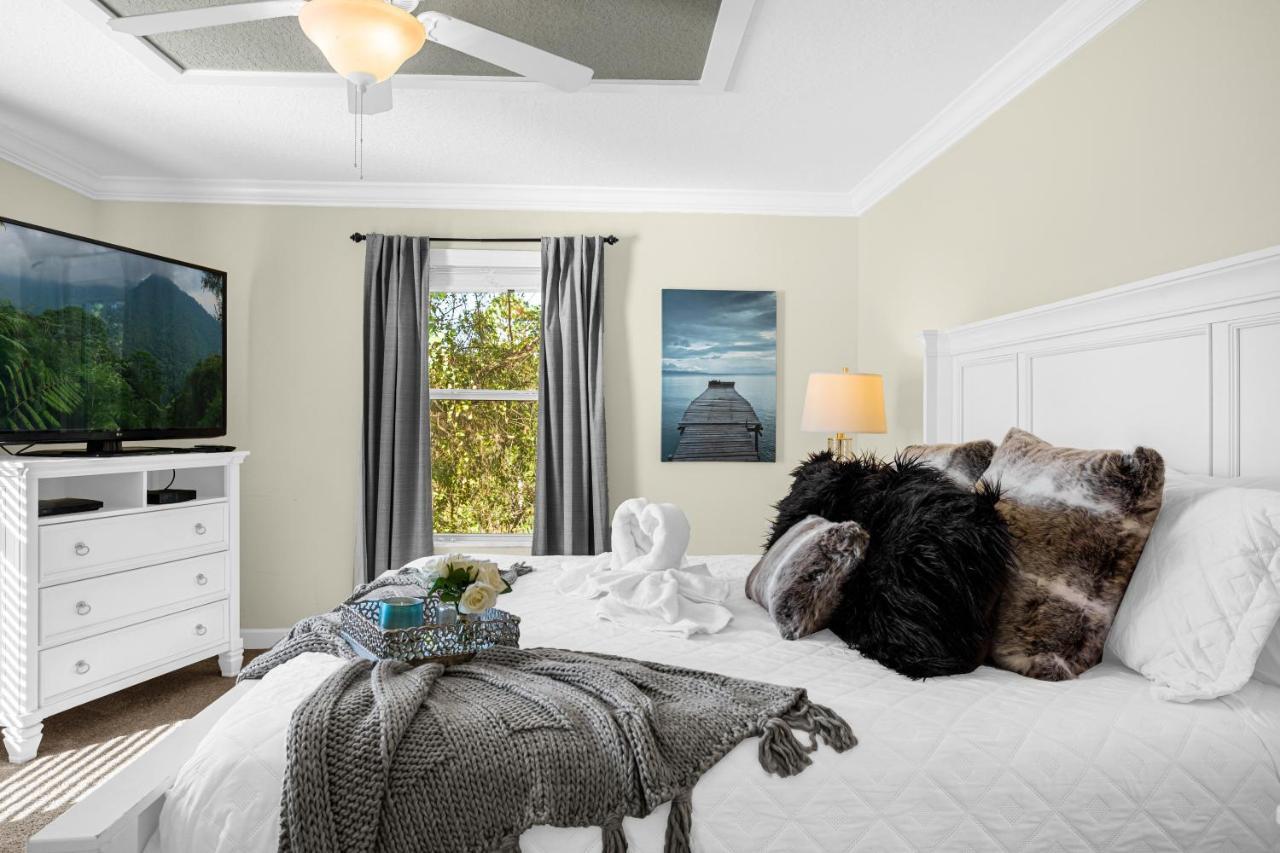 Light Yellow Home Lift Your Mood Near Disney 5Beds Kissimmee Extérieur photo