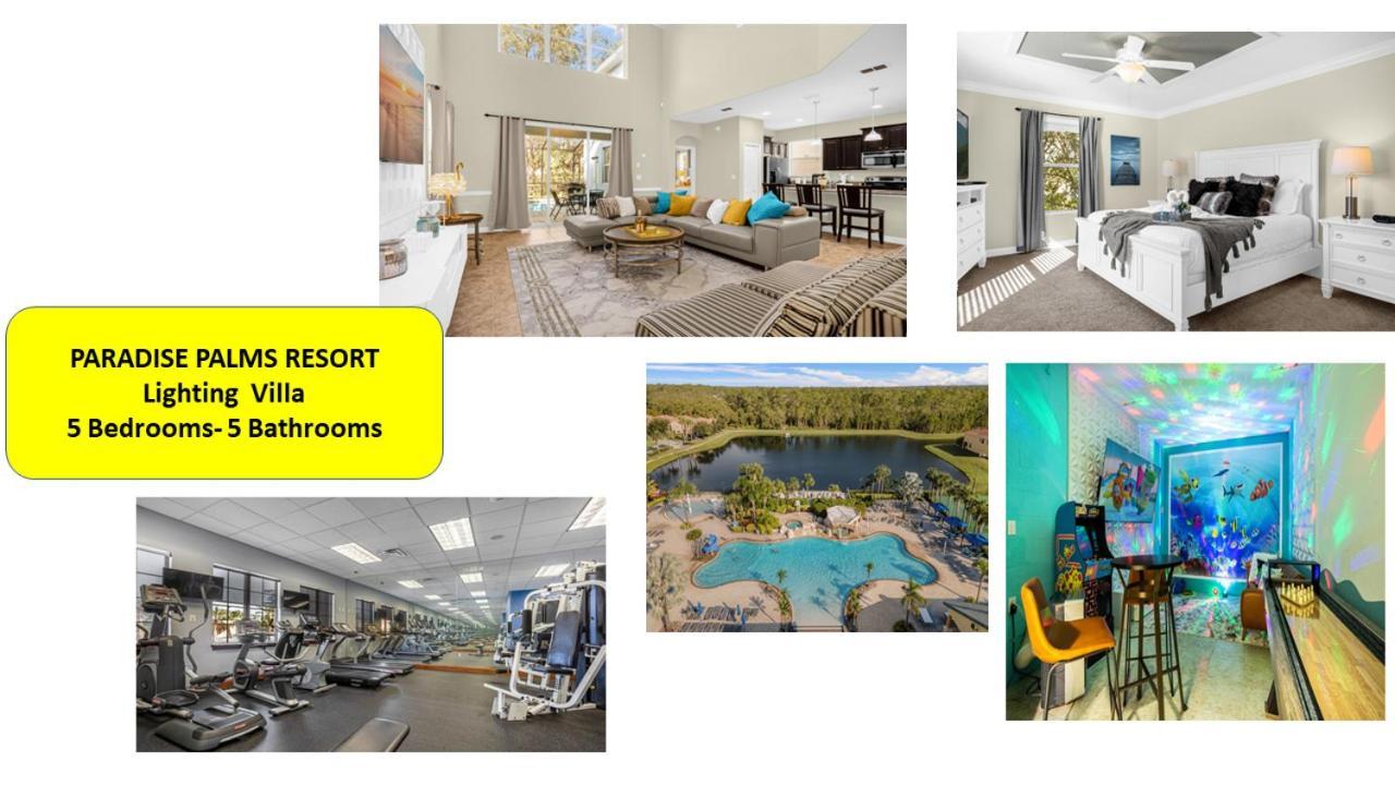 Light Yellow Home Lift Your Mood Near Disney 5Beds Kissimmee Extérieur photo